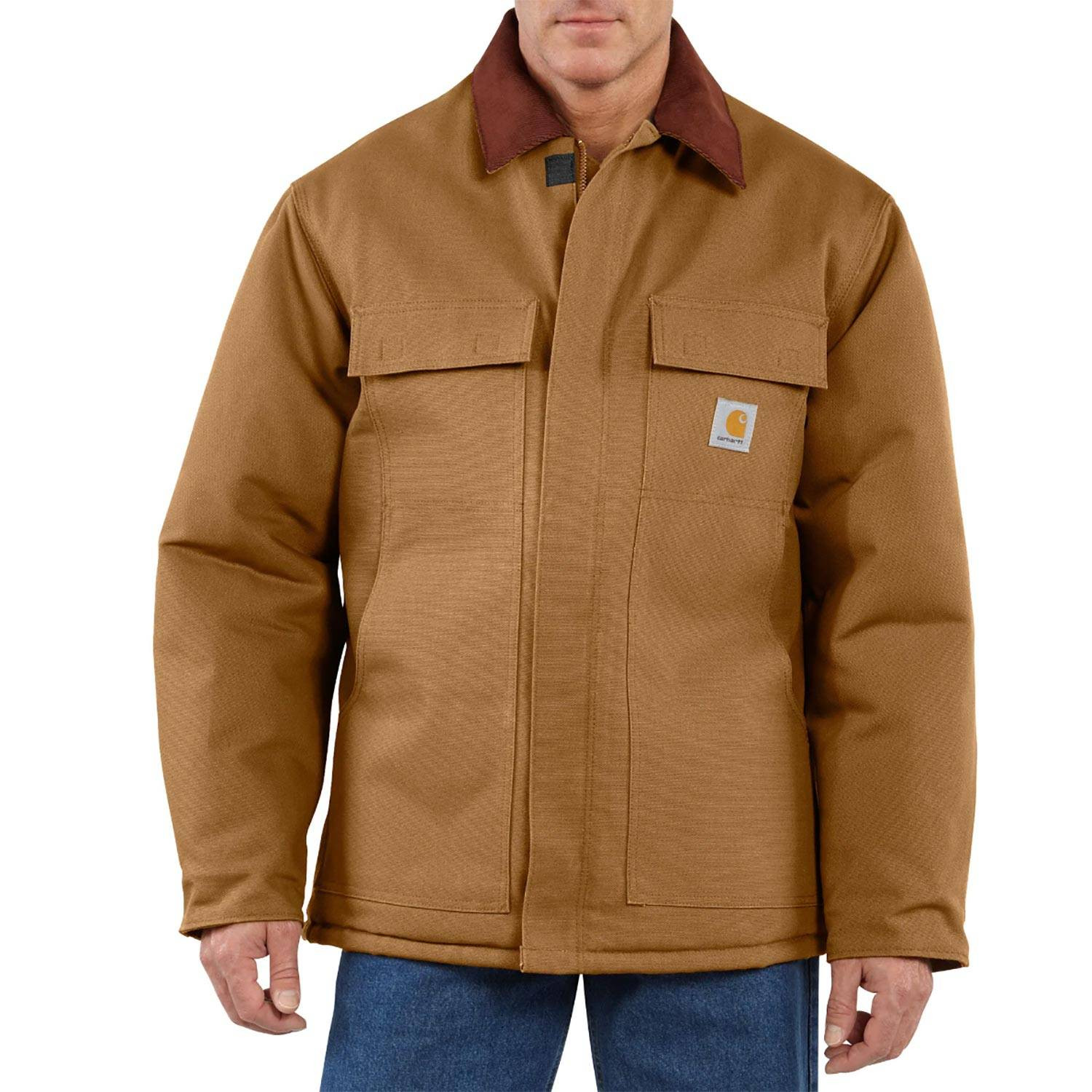 Men's Carhartt Loose Fit Firm Duck Insulated Traditional Coat