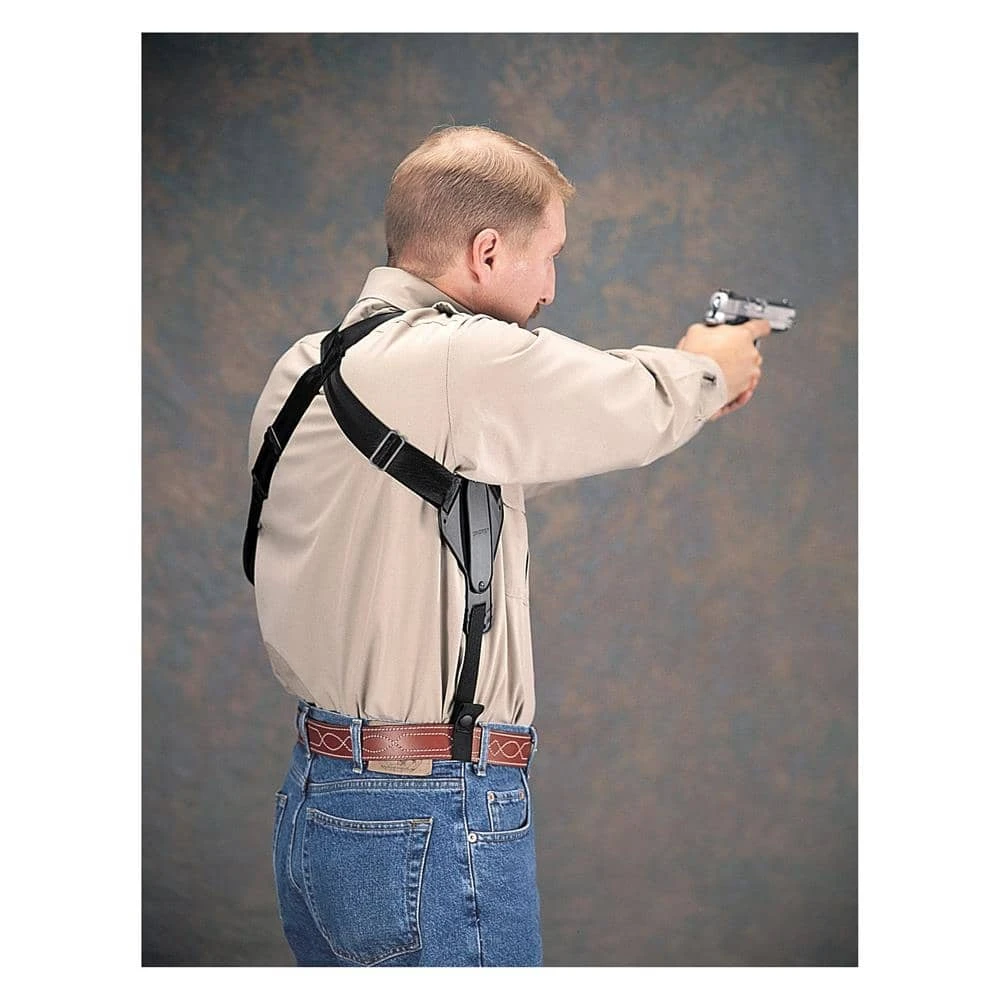 Uncle Mike's Cross Harness Horizontal Shoulder Holster
