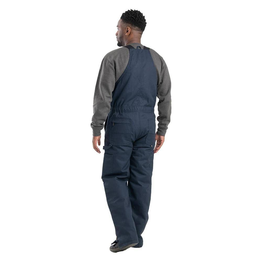 Men's Berne Workwear Heritage Twill Insulated Bib Overalls