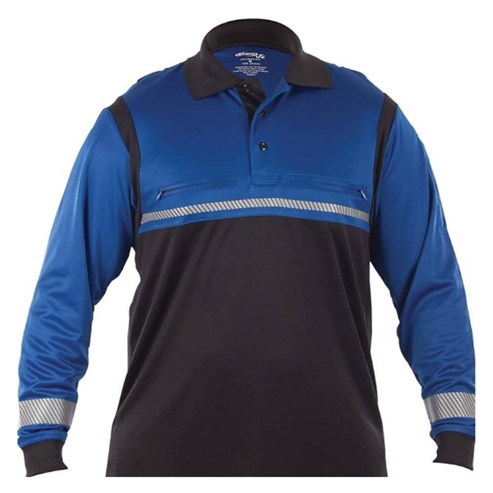 Men's Elbeco Ufx Long Sleeve Ultra-Light Polo