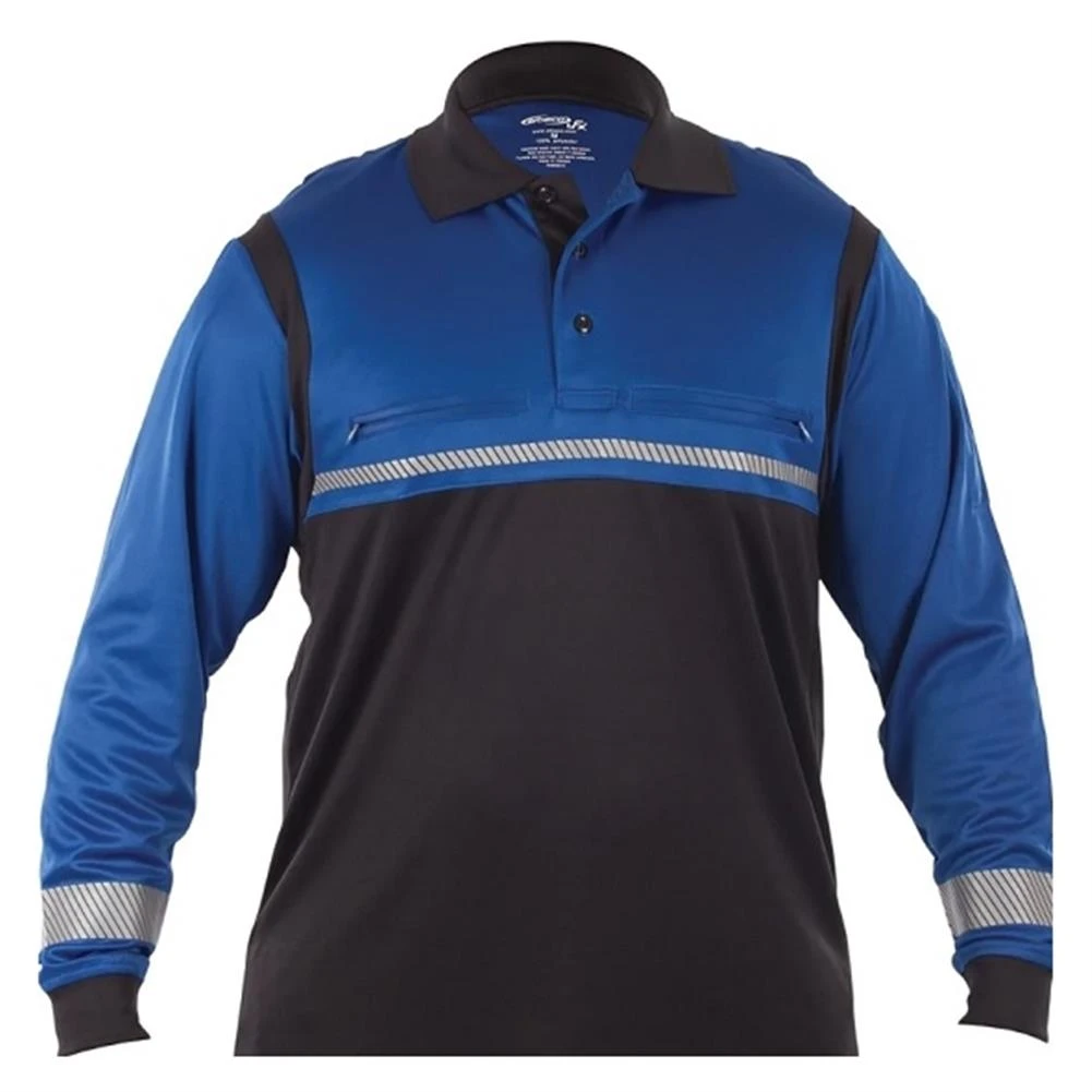 Men's Elbeco Ufx Long Sleeve Ultra-Light Polo