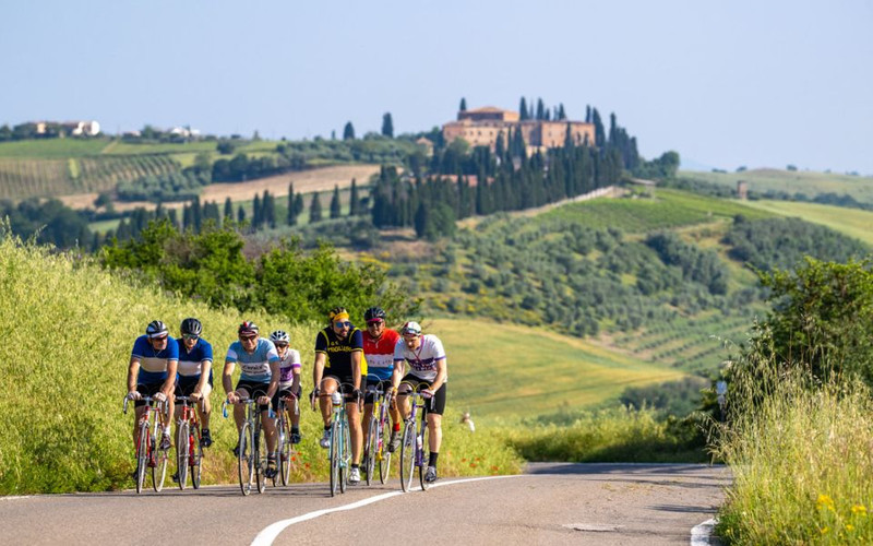 Eroica rides with Selle San Marco