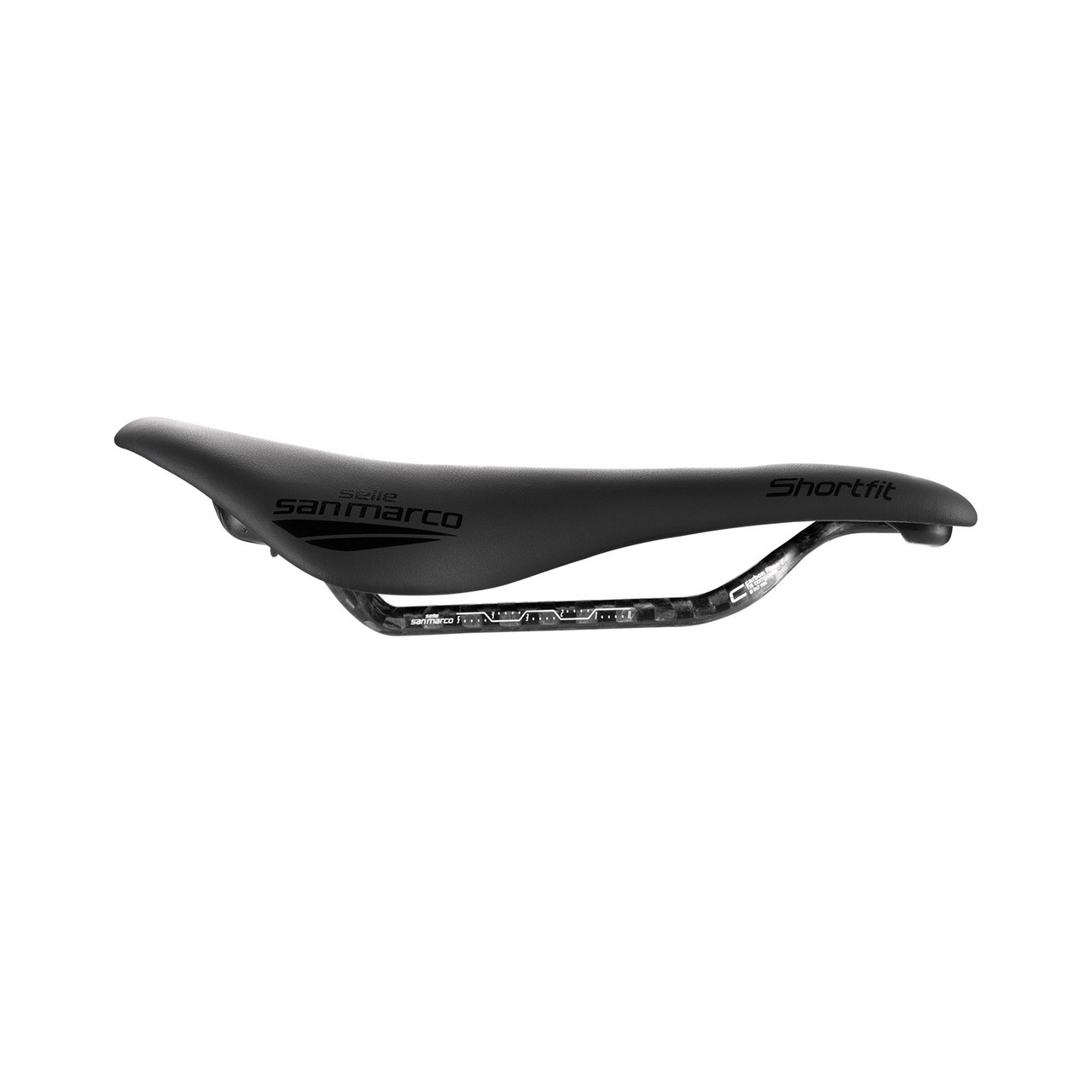 Carbon Bike Saddle | Shortfit 130 Carbon FX