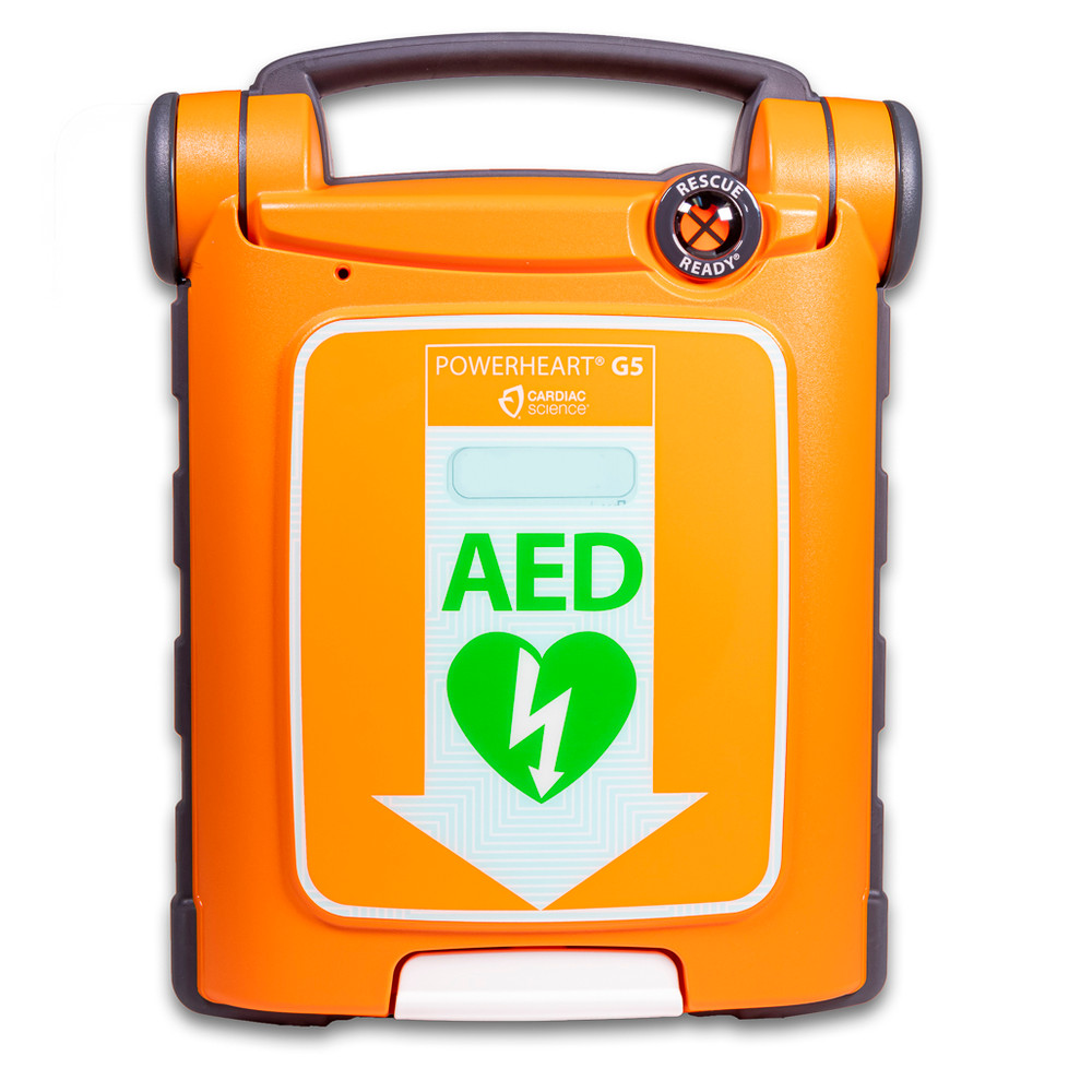 Powerheart G5 AED Machine with ICPR Pads