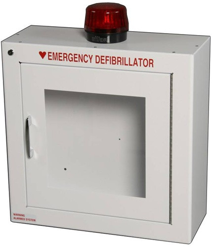 Basic Alarmed Aed Cabinet Enerspect Medical Solutions