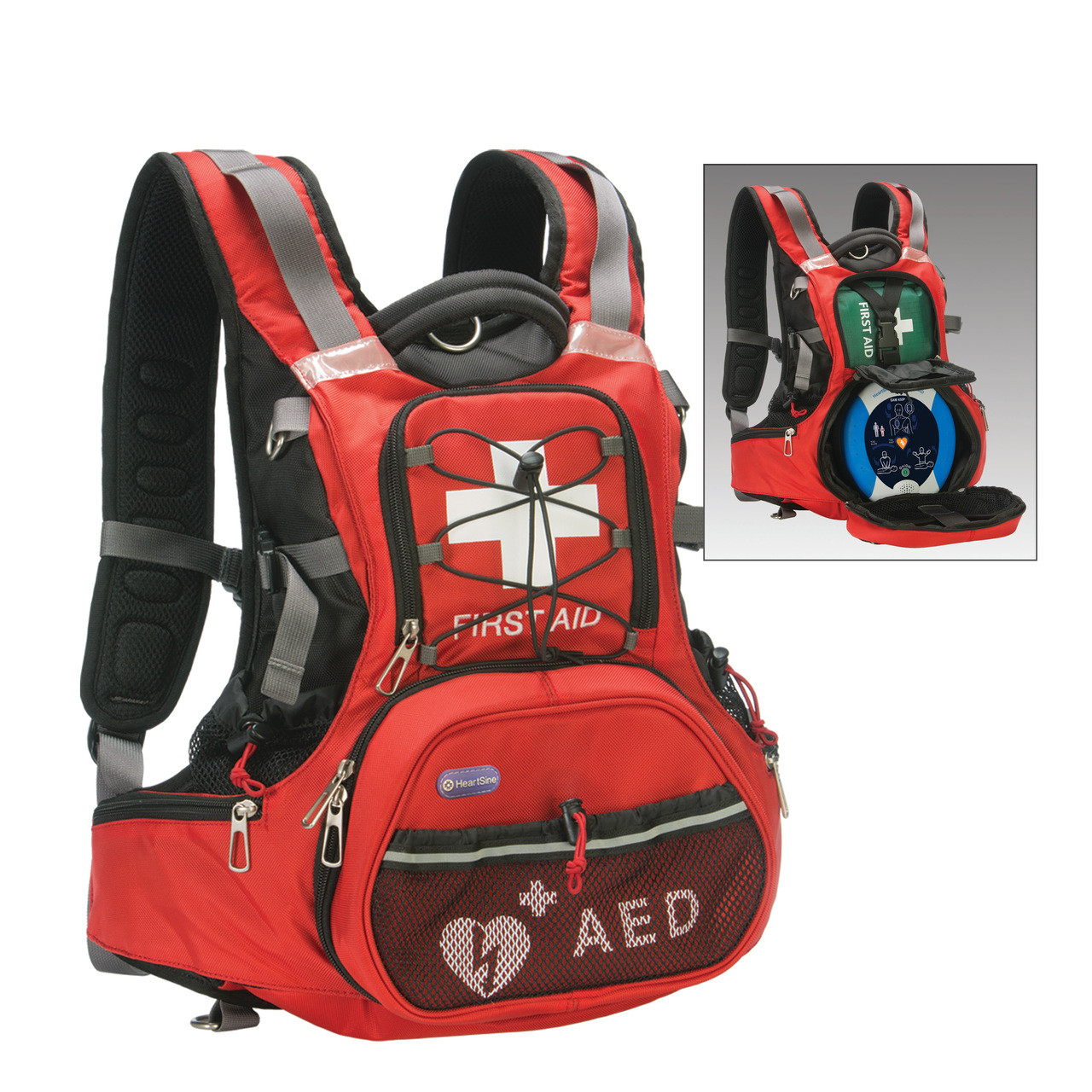 HeartSine® samaritan® PAD AED Rescue Backpack - Enerspect Medical