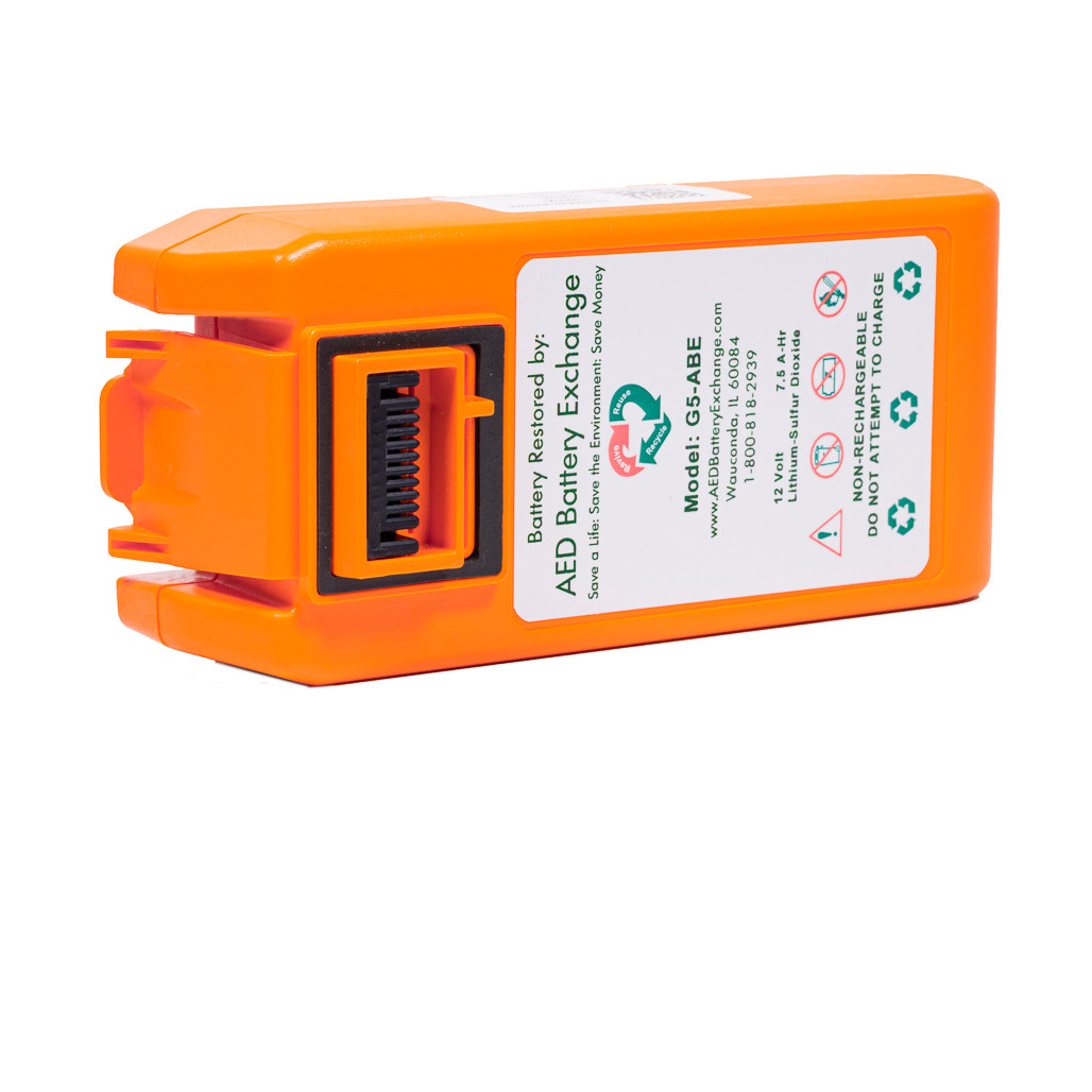 New Re-celled Replacement Battery for Powerheart G5 AED