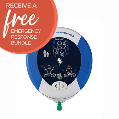 HeartSine Samaritan PAD 360P AED Machine - Fully Automatic