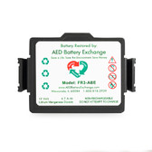 New Re-celled Replacement Battery for FR3 AED