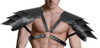Leatherlike Shoulder Armor, Black