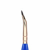 Bdellium Golden Triangle Bent Eyeliner Brush 708 (close up). Sold by Norcostco.