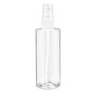 Clear Cylinder Spray Bottle 4oz