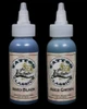 Premiere Products Skin Illustrator Tattoo Liquids in Aged Black and Aged Green. Sold by Norcostco.