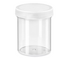 Clear Wide-Mouth Plastic Jar 4oz