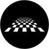 Perspective Chessboard - Rosco Gobo #78053
