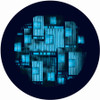 Blue Buildings Background - Apollo Glass Gobo #C2-0161