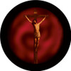 Jesus On Cross - Apollo Glass Gobo #CS-3413