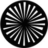 Radial Lines 2 - GAM Gobo #638