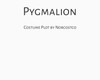 Pygmalion Costume Plot | by Norcostco