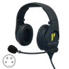 SmartBoom PRO Dual-Ear Electret Headset w/4-Pin Male XLR Connector