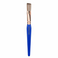 Bdellium Tools Golden Triangle Square Mask Brush 365 (angle view). Sold by Norcostco.