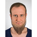 Kryolan Full Beard (Style 09237) in Blonde. Sold by Norcostco.
