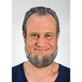 Kryolan Full Beard (Style 09236) in Salt n Pepper. Sold by Norcostco.