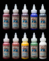 Premiere Products Skin Illustrator Liquids in FX Colors. Sold by Norcostco.