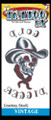 Tinsley Transfers Vintage Tattoo - 1910 Cowboy Gold Digger