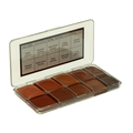 Jordane Total Tattoo Palette in Dark. Open lid. Sold by Norcostco.