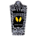 Scarecrow Glam Vampire Fangs in Gold (in packaging). Sold by Norcostco.
