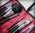 Royal and Langnickel SILK Pro 13 Piece Brush Set (close up of brush heads in packaging). Sold by Norcostco.