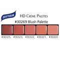 Graftobian HD Creme Palette Blush Color Chart