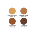 Ben Nye Mojave 4 Color MediaPro Poudre Palette 0.5oz./14gm.