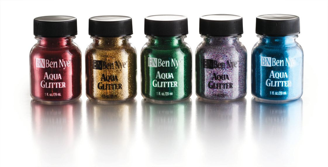 Ben Nye Aqua Glitter Paints - Thumbnail 2