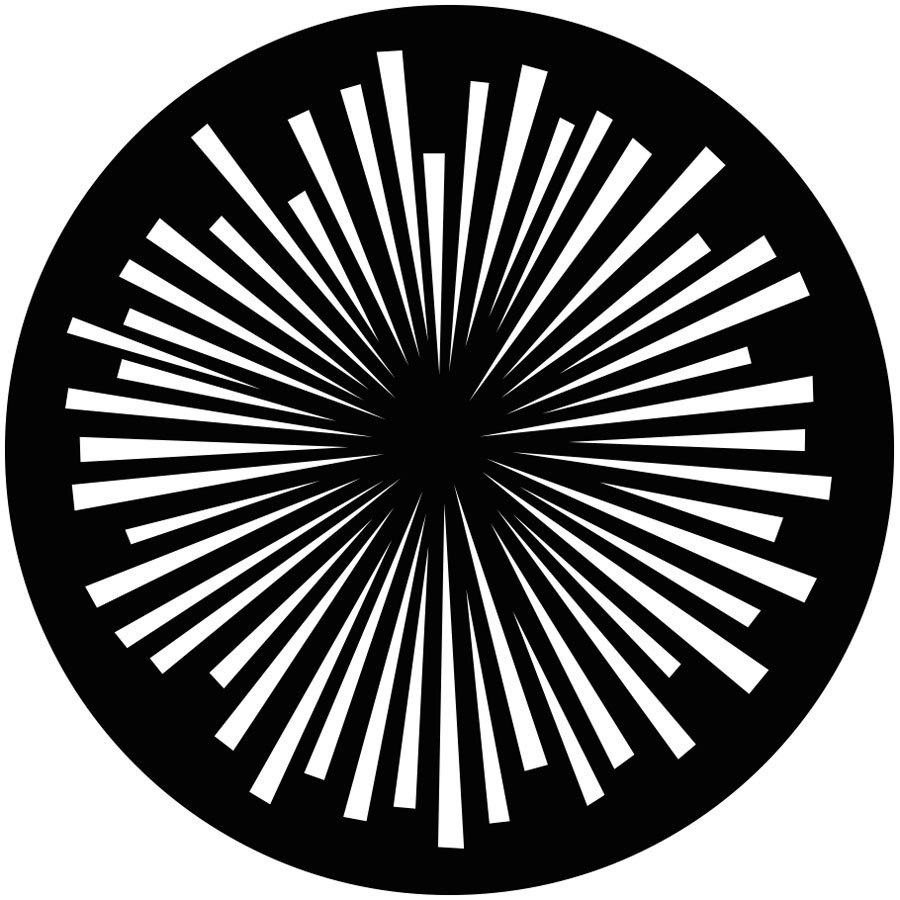 Radial Lines GAM Gobo 235 Norcostco