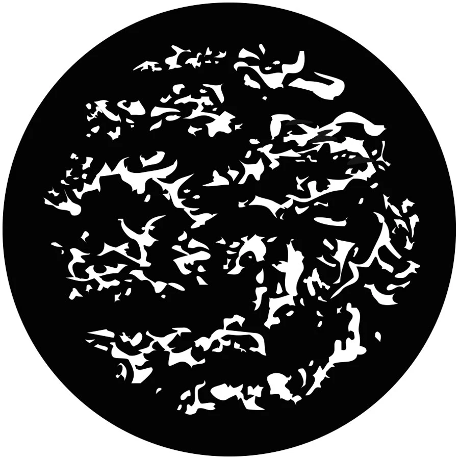 Gam Gobos Ripples 1 - GAM Gobo #865 - Norcostco