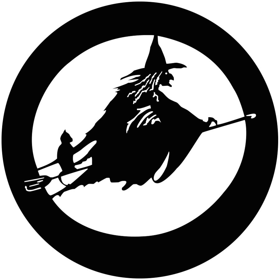 Witch with Cat GAM Gobo 601 Norcostco