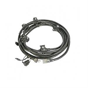 LEX Orchestra E-string 6 outlets 20amp 23ft Cord - Black - Norcostco