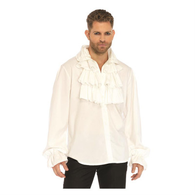 Ruffle front dress shirt Clearance
