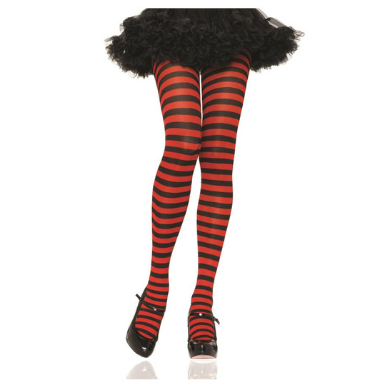 Standard Striped Nylon Tights