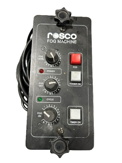USED Rosco Fog machine Remote w/
Attached cable with 3-pin XLR