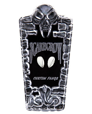 Scarecrow Small Glam Fangs - Chrome