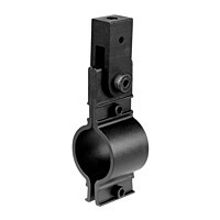 The Threaded Rod Hanger shown installed on the Mega-Batten Clamp.
(The Mega-Batten Clamp is not included and must be purchased separately.)