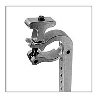 The TC Plasma Mount supports the weight of the screen while the handle is being fastened.