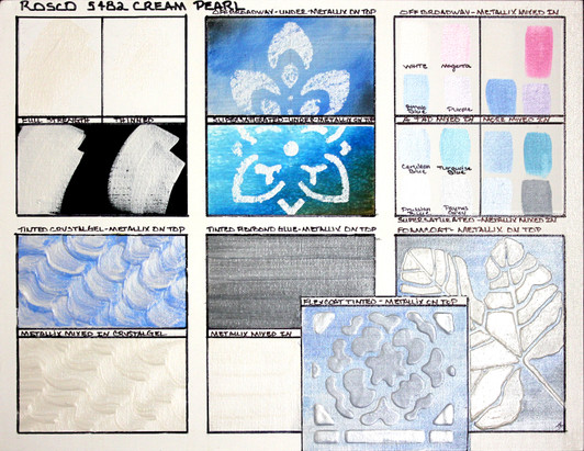 Cream Pearl Sample Board