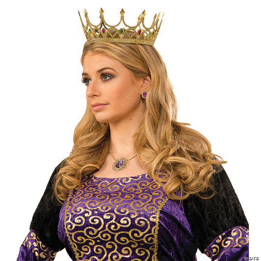 Women's Royal Queen Crown - Gold