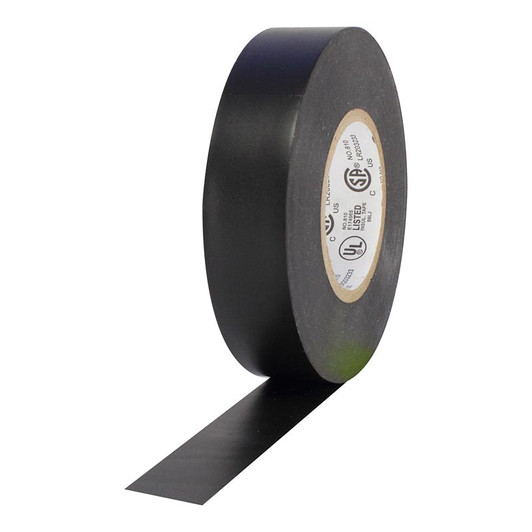 Pro Tapes Pro Plus Vinyl Electrical Tape, Black