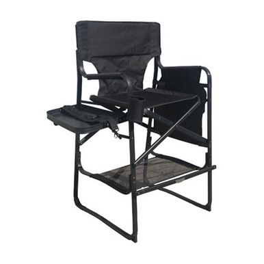 Monda Studio 28" Aluminum Director Chair with Side Table. Sold by Norcostco.