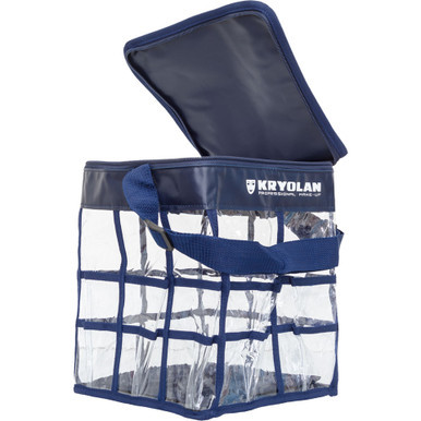 Kryolan Bucket Bag Large (open top). Sold by Norcostco.